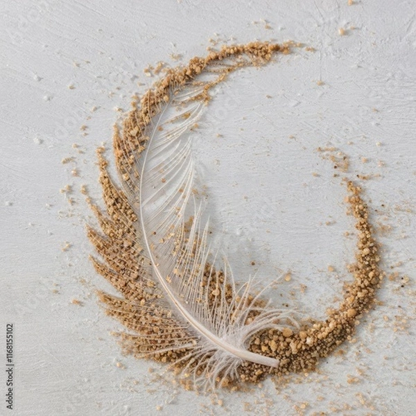 Obraz wheat on the sand