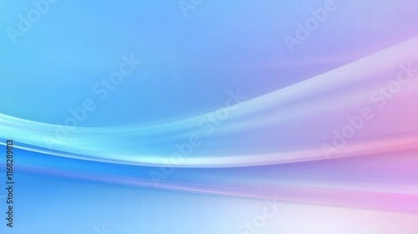 Fototapeta A smooth gradient background blending blue and pink hues, ideal for digital design or presentations.