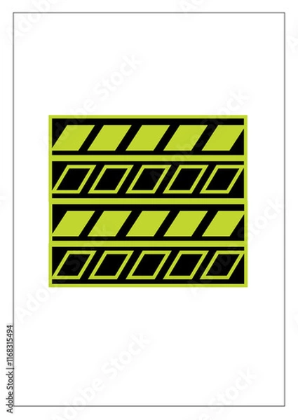 Fototapeta Brutalism Geometric and Abstract Shape