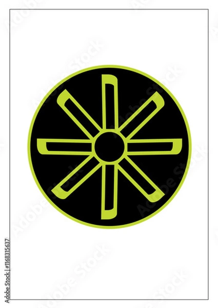 Fototapeta Brutalism Geometric and Abstract Shape