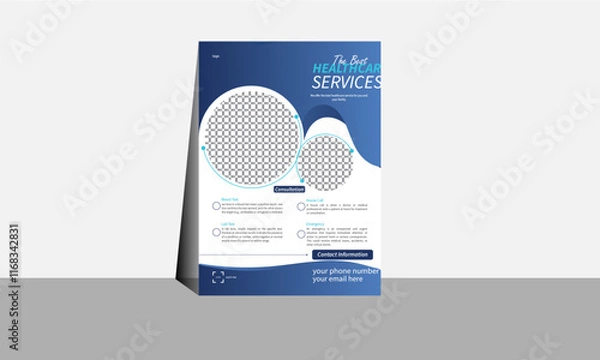 Obraz Modern and Creative Flyer Design vector file 