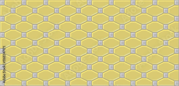 Fototapeta 	
illustration Marble seamless Wall and Floor Tiles with a modern abstract decorative mosaic pattern.	
