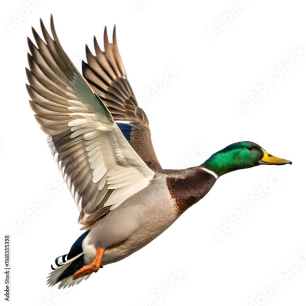 Fototapeta duck   isolated on transparent background