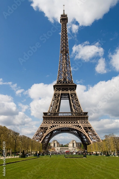 Fototapeta Eiffel tower in Paris
