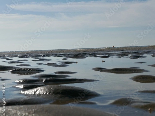 Fototapeta Mer sur le sable