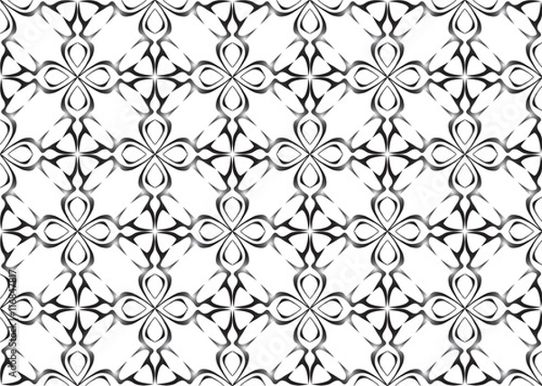 Fototapeta Vintage Pattern Abstract ornament. Vector ornament for texture, fabric, textile, backgrounds