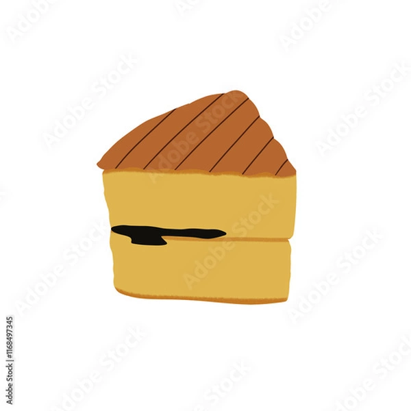 Obraz Cupcake illustration