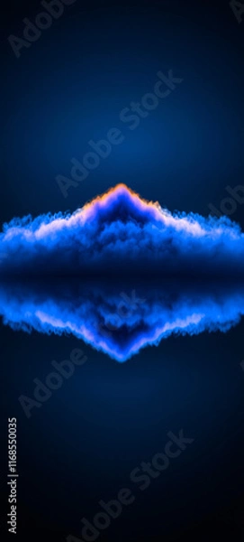 Obraz blue sky and clouds