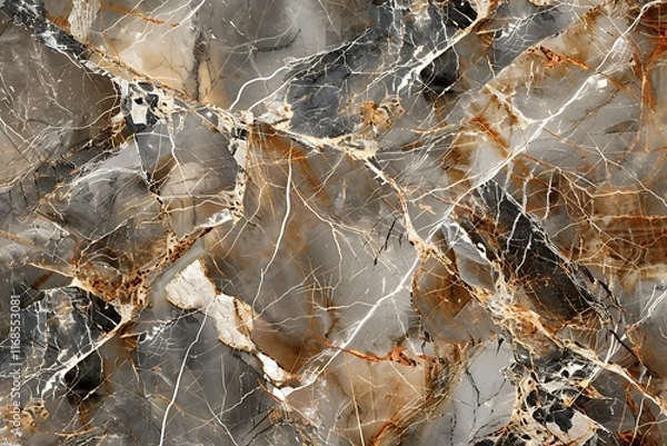Fototapeta elegant marble texture with soft gray veins luxury background