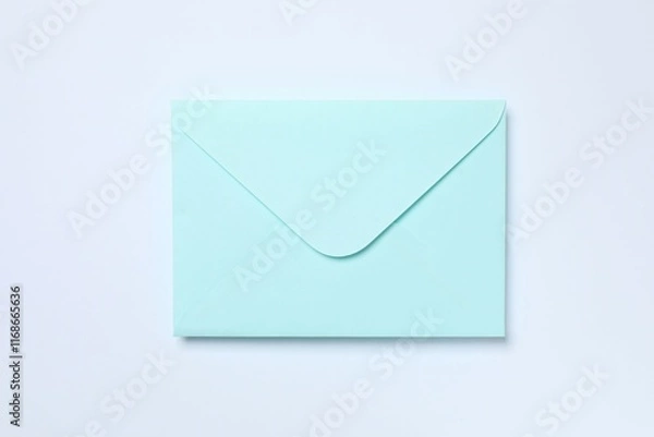 Obraz Paper envelope on white background