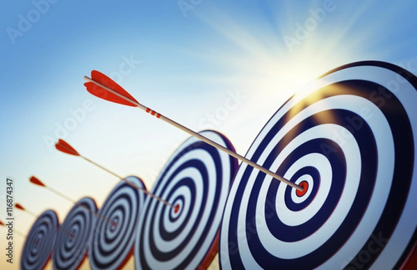 Obraz osiągać cele