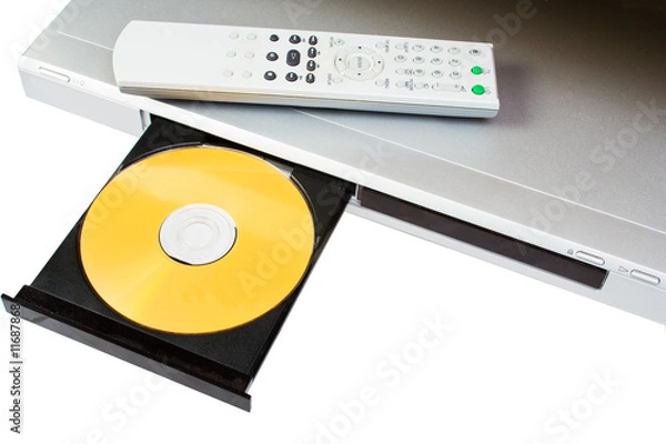 Obraz DVD player and disc