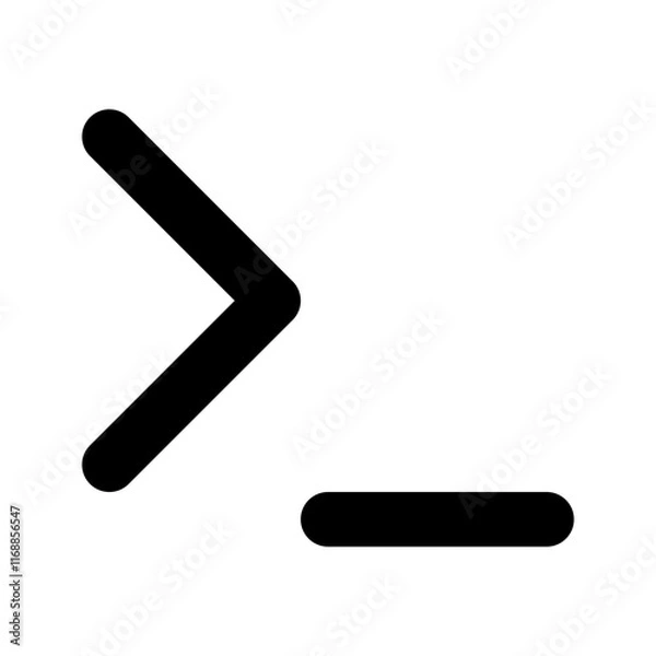 Obraz Terminal design element