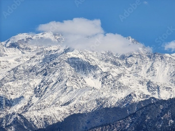 Obraz snow covered mountains