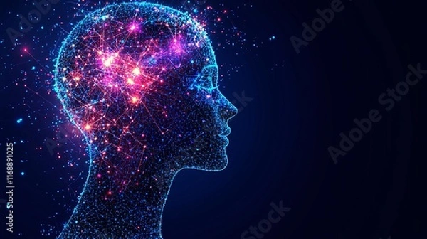 Fototapeta Business Smart Automation Processes Optimization factories utilizing AI-driven quality control systems Stock Photo with side copy space