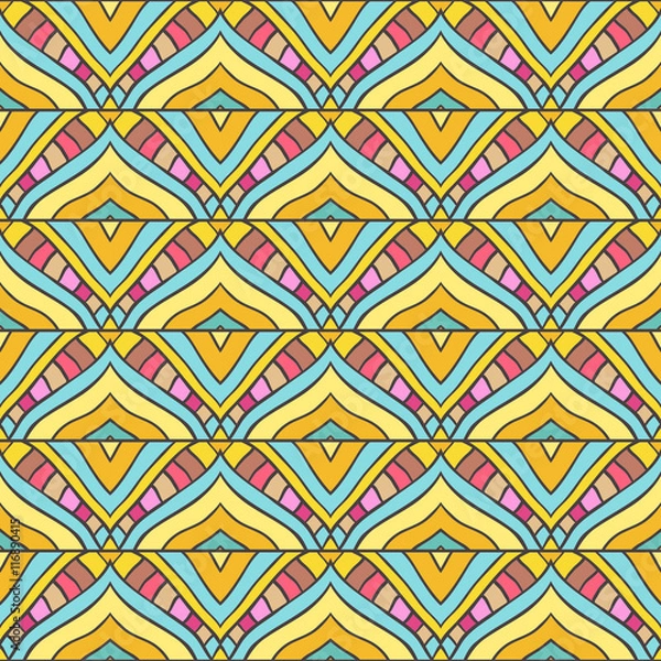 Fototapeta Colored stripped pattern