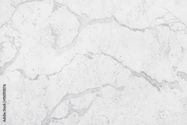 Fototapeta White marble texture, detailed structure of marble in natural pa