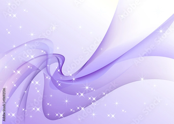 Fototapeta 春風　薄紫