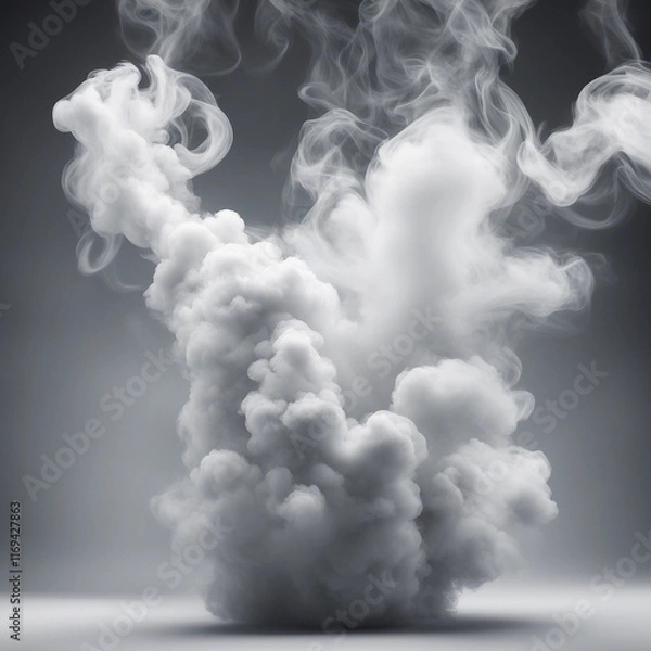 Fototapeta background of white smoke