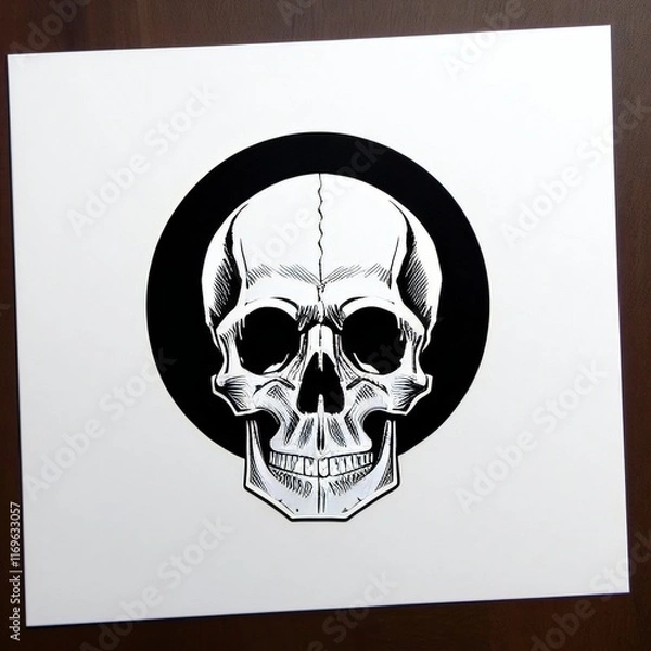 Fototapeta Skull vector