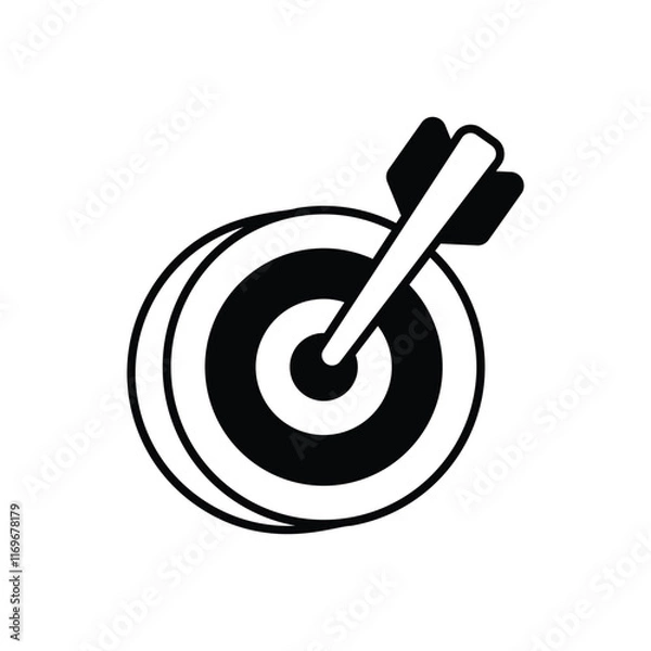 Obraz Target  icon design 