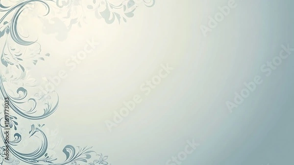 Fototapeta Elegant Floral Design Background Pastel Hues