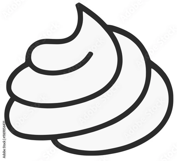 Fototapeta 생크림