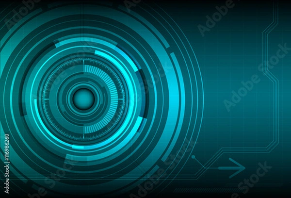 Fototapeta Abstract technology background