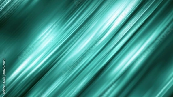 Fototapeta An abstract background featuring a harmonious blend of dark green, mint, sea teal, jade, emerald, and turquoise shades, transitioning smoothly into light blue. 