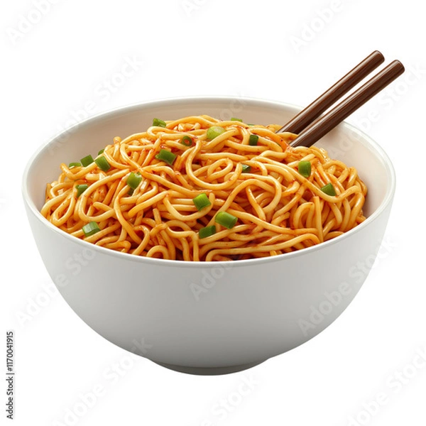 Obraz noodles with chicken