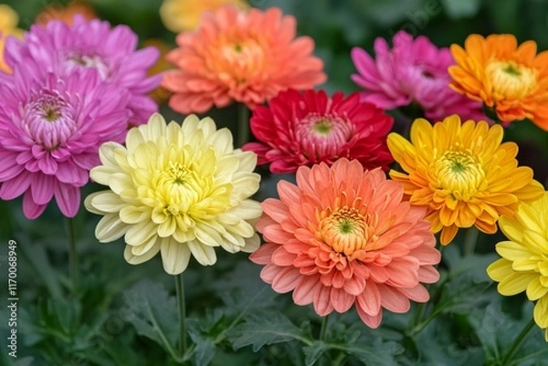 Fototapeta flowers in the garden