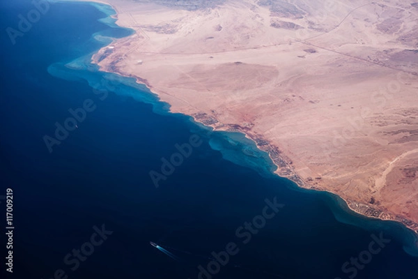 Obraz Desert with sea