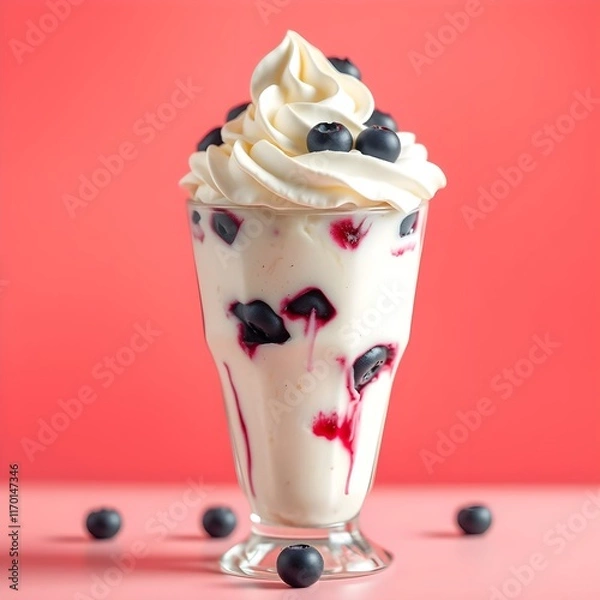 Obraz Classic Blueberry Sundae