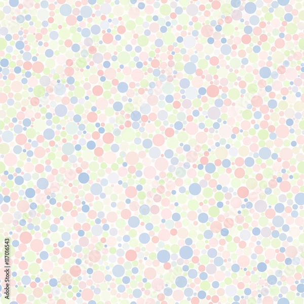 Fototapeta Seamless background with bright circles