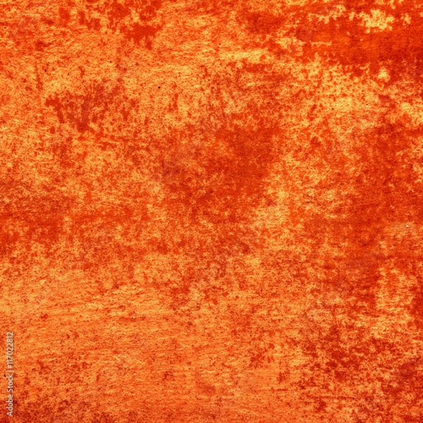Fototapeta orange concrete wall abstract background