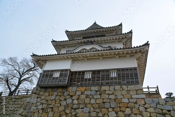 Fototapeta 香川　丸亀城　天守