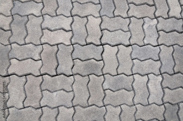 Obraz cobblestone background,Stone paving texture. Abstract pavement background