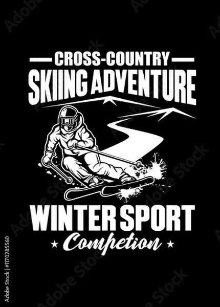 Obraz SKIING ADVENTURE