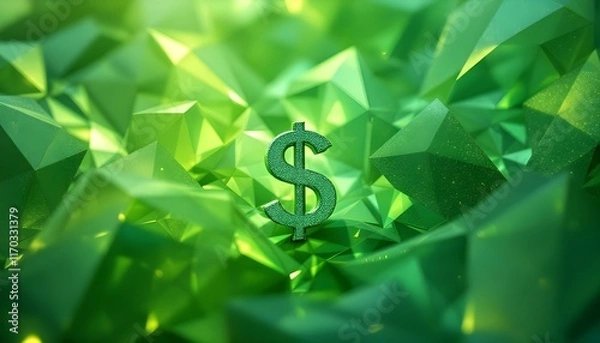 Obraz Abstract money background