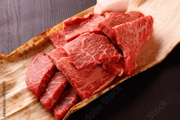 Obraz 黒毛和牛　焼肉