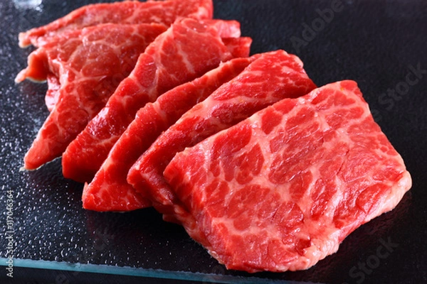 Obraz 黒毛和牛　焼肉