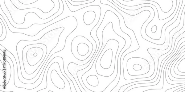 Obraz Background of topographic line contour map,Vintage outdoors style. World map Template,Luxury black abstract line art,web, geographic grid map vector illustration.vector geographic contour mounted map,