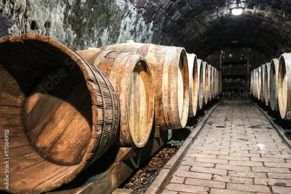 Obraz Old cellar in Tokaj