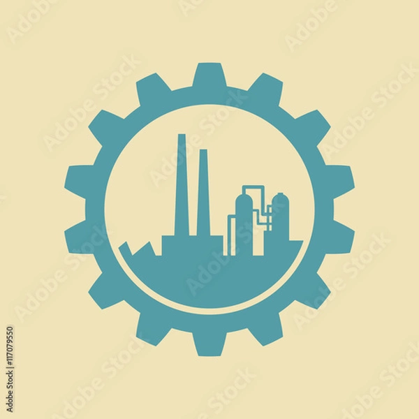 Obraz Industrial vector icon