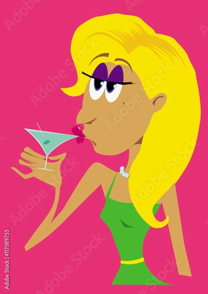Obraz lady Martini
