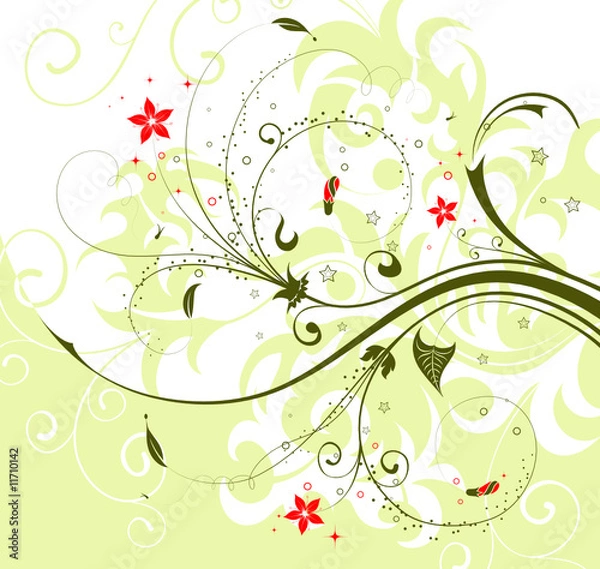 Fototapeta Flower background