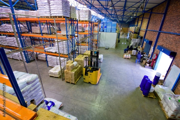 Obraz warehouse interior