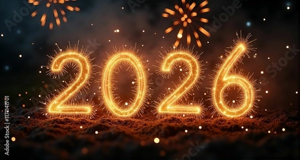 Obraz happy new year , 2026
