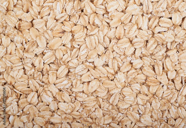 Obraz Surface coated with oatmeal flakes