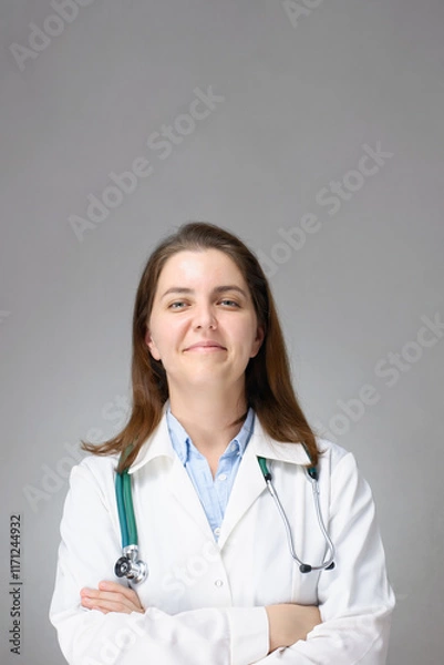 Obraz Portrait of a smiling doctor